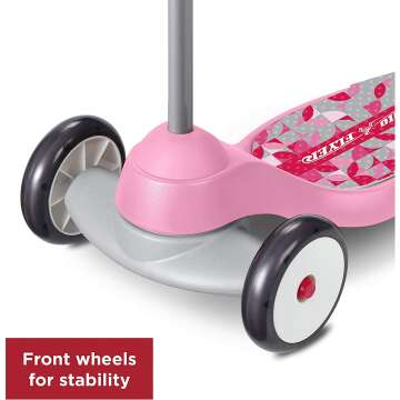 Radio Flyer Pink 3-Wheel Scooter