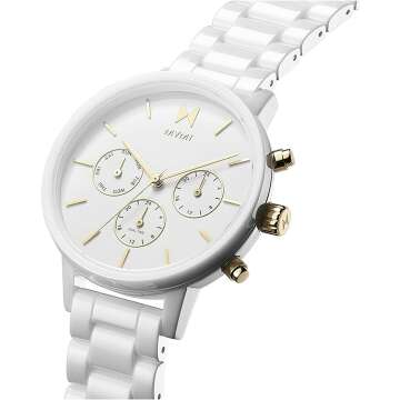 MVMT Nova Ceramic Women's Watch - 38MM Elegant Style