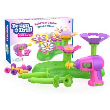 Drill & Build Flower Toy