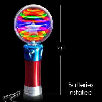 Magic Ball Toy Wand for Kids - Light Up Fun