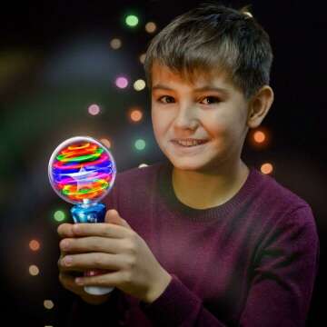 Magic Ball Toy Wand for Kids - Light Up Fun