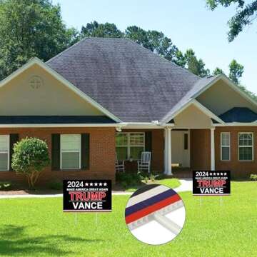 NiUB5 Trump Vance Yard Sign 2024 - Trump Yard Signs, Make America Great Again Signs