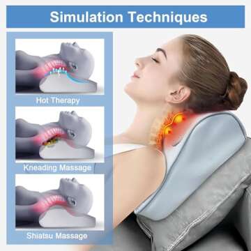 Neck Massager for Pain Relief - Christmas Gifts for Parents