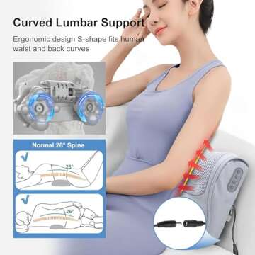 Neck Massager for Pain Relief - Christmas Gifts for Parents