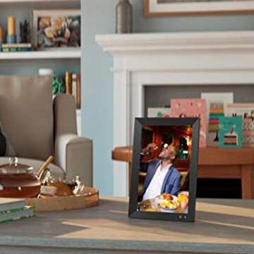 NIX 10.1" Digital Picture Frame with Remote & HD