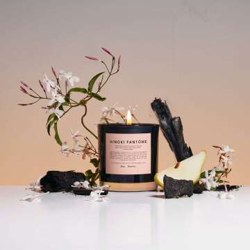 Hinoki Fantôme Scented Candle - Aromatherapy Blend