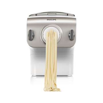 Philips Kitchen Appliances Noodle HR2357/05 Retail Box Packaging, Pasta Maker Plus, One Size