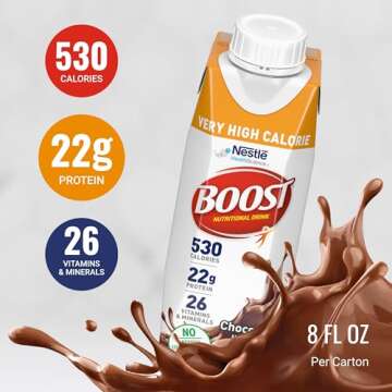 High Calorie Chocolate Drink – 22g Protein, 530 Calories