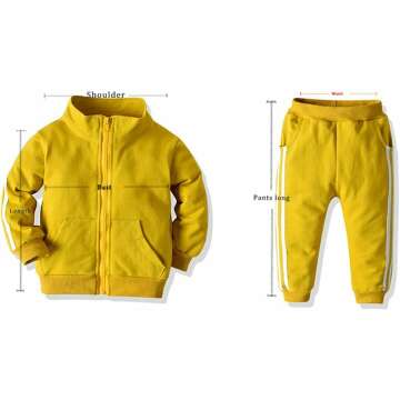 Kids Zip Up 2 Piece Set