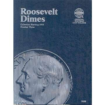 Roosevelt Dimes Folder Starting 2005 (Official Whitman Coin Folder)