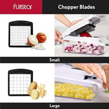 4-in-1 Fullstar Vegetable Chopper & Slicer