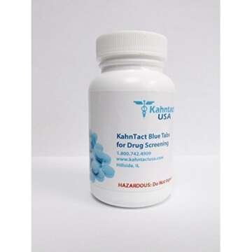 Instant Bluing Tablets - Drug Test Adulteration Prevention (100/bottle)