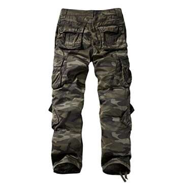 Match Men's Cargo, Army Green Max, 36