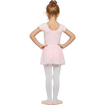 Girls Ballet Skirt Leotard Dress - Age 6-8