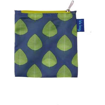 Reusable Grocery Bags - Washable, Foldable, Packable Tote, Large Handles, Heavy Duty, Zippered Top Pouch