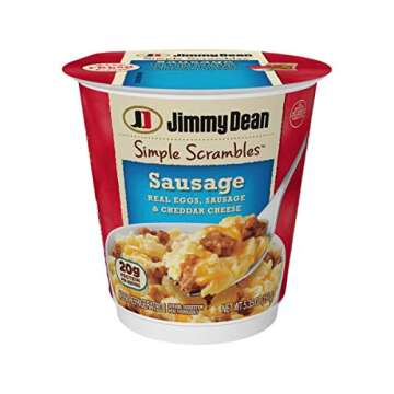 Jimmy Dean Simple Scrambles, Sausage Breakfast Cup, 5.35 Oz. (6 count)