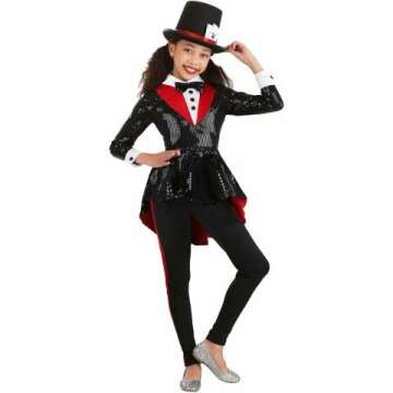 Magician Costume for Girls - Exclusive Dress-Up