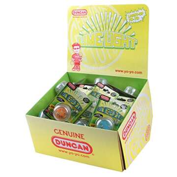 Duncan Toys Limelight LED Light-Up Yo-Yo, Beginner Level Yo-Yo with LED Lights, Mystery Color