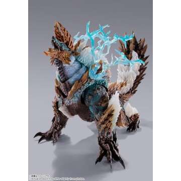 TAMASHII NATIONS - Monster Hunter Series - Zinogre -20th Anniversary Edition-, Bandai Spirits S.H.MonsterArts Action Figure