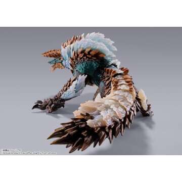 TAMASHII NATIONS - Monster Hunter Series - Zinogre -20th Anniversary Edition-, Bandai Spirits S.H.MonsterArts Action Figure