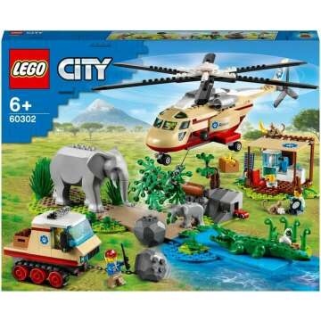 Lego City Wildlife Rescue Vet Clinic Set for Kids