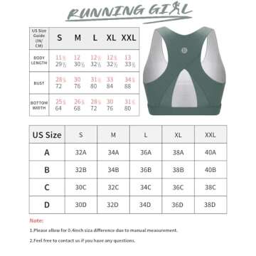 High Impact Sports Bra for Women in Ash Green