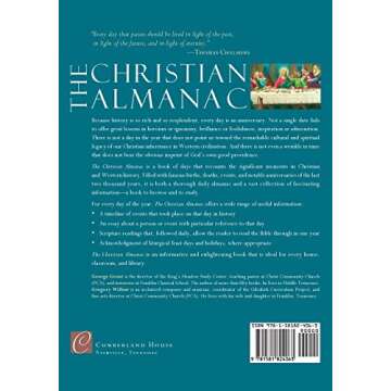 The Christian Almanac: A Book of Days Celebrating History's Most Significant People & Events