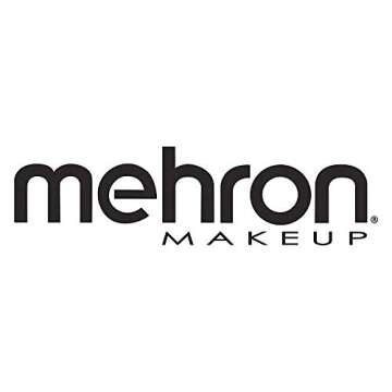 Mehron Pro Face & Body Makeup Brushes #4 Round - Perfect for Special Effects