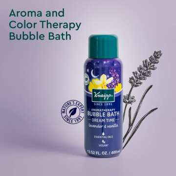 Kneipp Lavender & Vanilla Bubble Bath - 13.52 oz