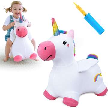 Bouncy Unicorn Toy