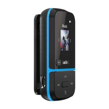 SanDisk 16GB Clip Sport Go MP3 Player - Blue