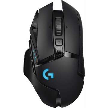 Logitech G502 Lightspeed Wireless Gaming Mouse - Hero 25K, RGB, Tunable