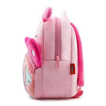 NICE CHOICE Cute Toddler Backpack Toddler Bag Plush Animal Cartoon Mini Travel Bag