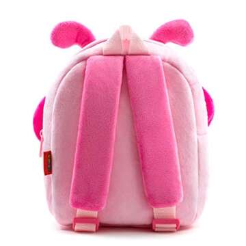 NICE CHOICE Cute Toddler Backpack Toddler Bag Plush Animal Cartoon Mini Travel Bag