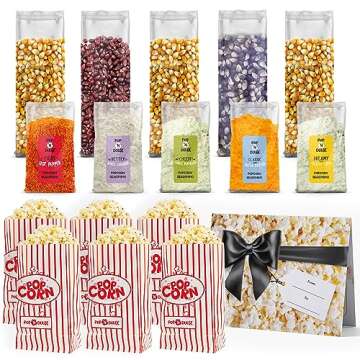 Gourmet Popcorn Night Supplies 16 Pack