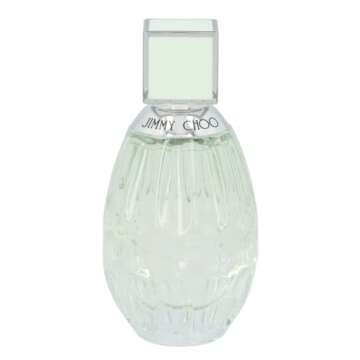 JIMMY CHOO Floral Eau de Toilette - Long Lasting Fragrance with notes of Nectarine, Sweet Pea & Musk - Fruity & Musky - 1.3 fl. oz.