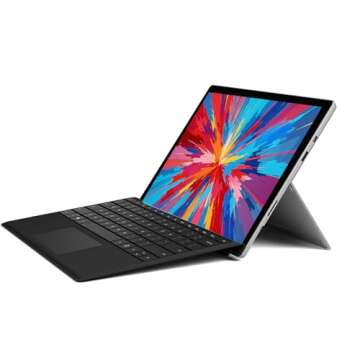 Microsoft Surface Pro 4 Touchscreen Laptop, 12.3" (2736 X 1824) Display, Core i5-6300U, 128GB SSD, 4GB RAM, Backlit Keyboard, CAM, Windows 10 Pro (Renewed)