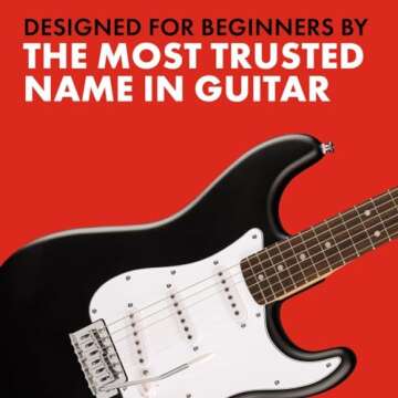 Fender Squier Stratocaster Electric Guitar for Beginners