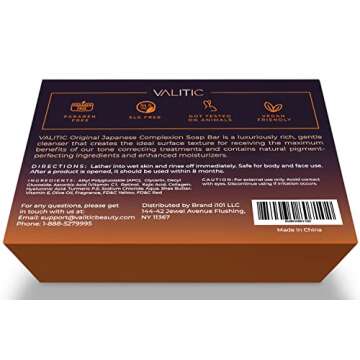 Kojic Acid Dark Spot Remover Soap Bars - 2 Pack