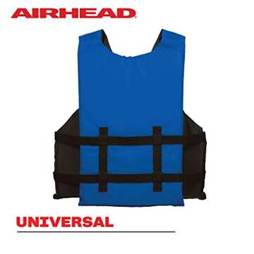 Airhead General All Purpose Life Jacket, US Coast Guard Approved Type III Life Vest Perfect for Boating and Personal Watercraft Use