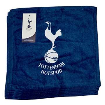 Tottenham Hotspur FC Official Face Cloth Set (Pack of 12) (One Size) (Blue/White)