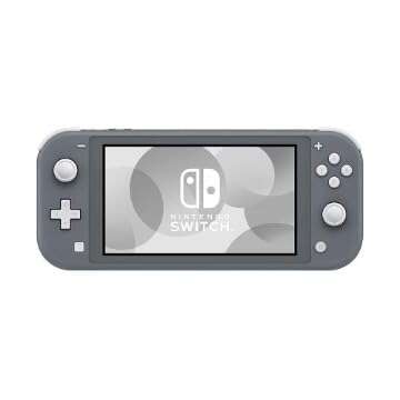 Nintendo Switch Lite Premium Bundle (Gray) (Renewed)