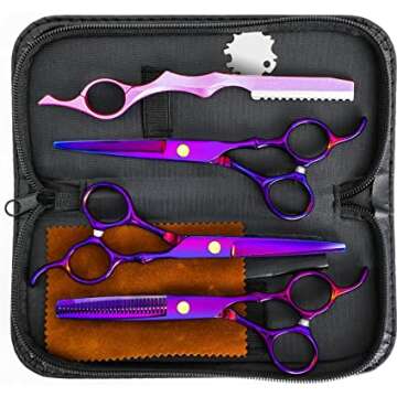 Professional Scissors Stainless Hairdressing Multifunctional