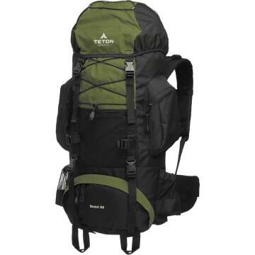 Teton 55L Scout Backpack - Ideal for Outdoors