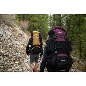 Teton 55L Scout Backpack - Ideal for Outdoors