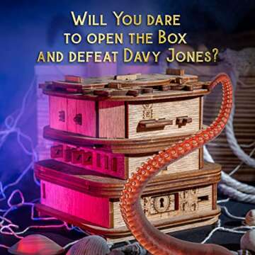 Davy Jones Locker Escape Room Game for Home