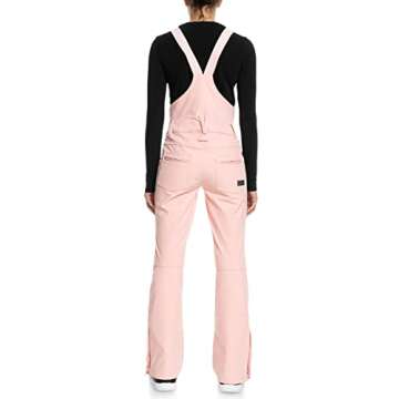 Roxy Women's Summit DryFlight Bib Pants Mellow Rose SM (US 3-5)