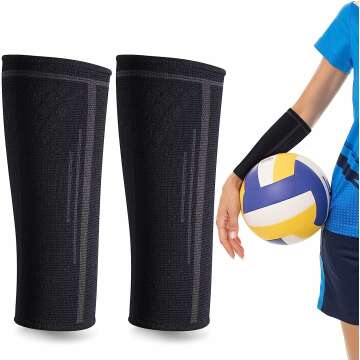 TOBWOLF 1 Pair Volleyball Arm Sleeves, Volleyball Compression Sleeves Sports Forearm Sleeves, Passing Forearm Sleeves