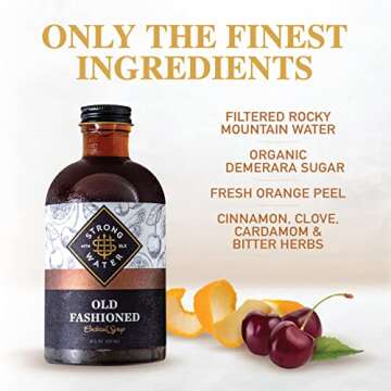 Strongwater Old Fashioned Mix - Craft Cocktail Mixer