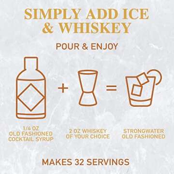 Strongwater Old Fashioned Mix - Craft Cocktail Mixer